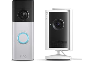All-new Ring Battery Video Doorbell Plus + Ring Indoor Camera Plus