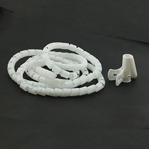 2M Cable Tidy - Perfect To Keep Cable Tidy And Organized (1, White)