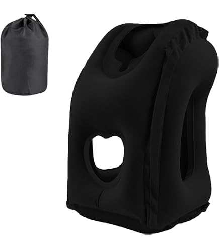 LEKEFETO Oreiller Voyage Gonflable Oreiller Cervical Oreiller Gonflable Oreiller Voyage Portable Oreiller Soutien Cervical Tête Menton Oreiller Voyage Gonflable pour Cou, Visage, Tête et Corps LEKEFETO Oreiller Voyage Gonflable Oreiller Cervical Oreiller Gonflable Oreiller Voyage Portable Oreiller Soutien Cervical Tête Menton Oreiller Voyage Gonflable pour Cou, Visage, Tête et Corps