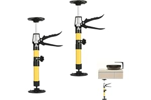 CHENGCKJ 2 Stück Deckenstütze Montagestütze Einhandstütze Teleskopstütze Zargenspanner Dehnen 30-59 cm Türspanner Teleskopstange 50 kg Tragkraft Türzargenspanner Zur Unterstützung von Türzargen, Schränken