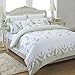 Produktbild GREAT KNOT PLATINUM KOLLEKTION ROSEBAY- 250 TC 100% ÄGYPTISCHE SATEEN BAUMWOLLE DUVET COVERS & KISSEN (155 x 220 cm Large single duvet cover)