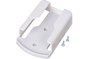 SMTHOME 1 soporte para control remoto de aire acondicionado, caja de almacenamiento para TV, color blanco, 3.94 x 2.76 x 1.30 pulgadas