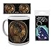 Produktbild 1art1 Set: Phantastische Tierwesen Und Wo Sie Zu Finden Sind, Macula Foto-Tasse Kaffeetasse (9x8 cm) Inklusive 1 Phantastische Tierwesen Und Wo Sie Zu Finden Sind Fan-Schlüsselanhänger (6x4 cm)
