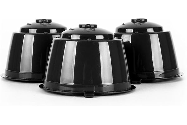 Cook Concept - Capsule Reutilisable Compatible Dolce Gusto X3 -Spécial Café Moulu - Compatible Thé en Vrac- Facile d'Entretien - Dimensions : 5.3 x 5.3 x 3.5 cm