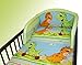 2 Piece/Pc BABY BEDDING SET COT BED QUILT/DUVET PILLOW CASE COVER 120x90 (Dino Green)