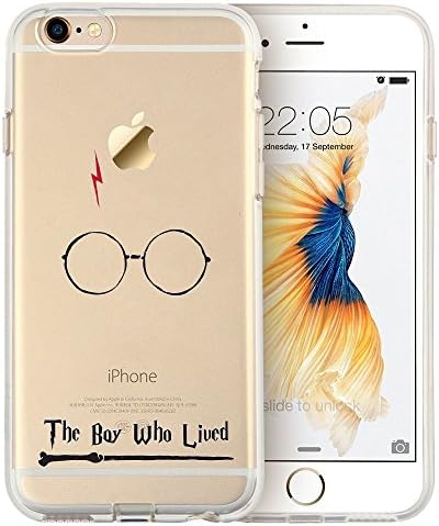 Movie Character Harry Potter Style (The Boy Quote) CLEAR TPU Transparent Cover Case for iPhone &amp; Samsung Range - iPhone 5/5s (TPU Surround with Hard Back)