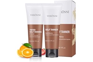 MKNZOME Autobronzant Visage et Corps, Creme Bronzante Accelerateur de Bronzage Hydratante Self Tanner Bronzage Rapide et Naturel Efficace en solarium et à l'extérieur pour Femmes et Hommes