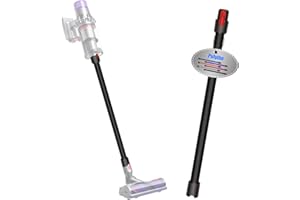 Pulyibo Tube Extension pour Dyson V15 V11 V10 V8 V7 Aspirateur, Pièces de Rechange pour Dyson, Tube Prolongateur Rallonge Accessoire, 73cm - Noir