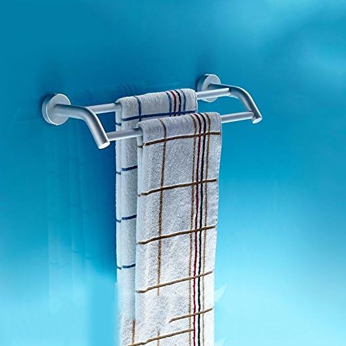 LVLIDAN Towel Rack Hanger Holder Rail Double laye Bathroom Towel Bar Simple style 40cm