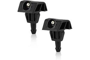 Sharelove Adjustable Windscreen Washer Nozzles for Nissan X-Trail T31/T32, Juke, Leaf, Note, Tiida & Murano | Replaces 289323JA0A, 289314BA0A | Easy Fit, Wide Spray Coverage