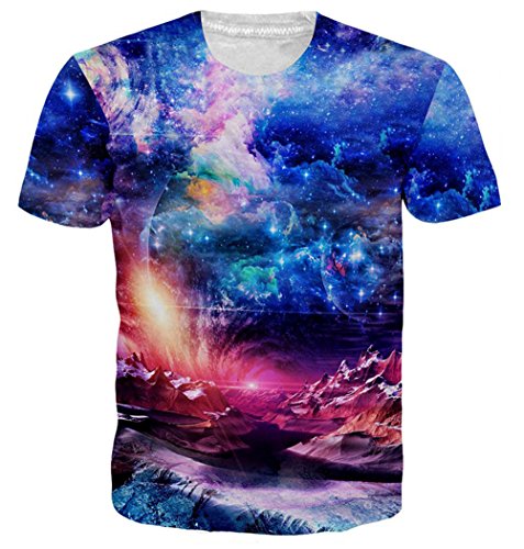 Unisex 3D Printed Short Sleeve T-Shirt Casual Graphic Tees Top …