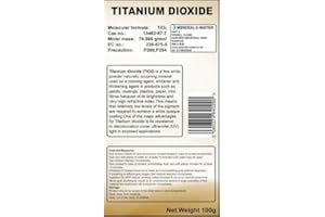 Minerals-water.ltd 100g Titanium Dioxide★White Powder★High Purity★