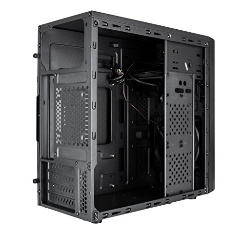 NOX NXCBAYMX - Caja de Ordenador Torre Micro ATX  Color Negro