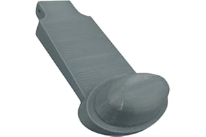 REPAIRCOFFEE Bouton pression de Remplacement Compatible Sodastream Jet - Bouton Poussoir (Gris) - Pièces de Rechange Accessoires pour Machine à Eau Pétillante Machine à Soda Électrique Gazéificateur d’eau