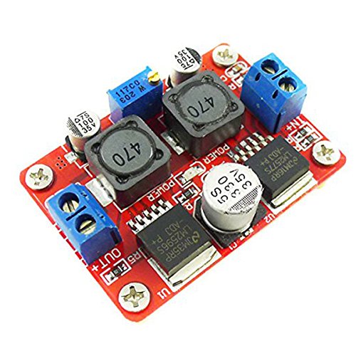 WINOMO LM2596S LM2577S DC-DC Einstellbar Step Up Down Stromversorgungsmodul Eingang 3.5-28V Ausgang 1.25-26V - 2