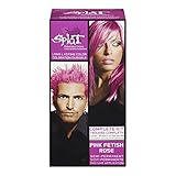 Splat completa/Semi Permanente Pelo Color Kit conjunto rosa