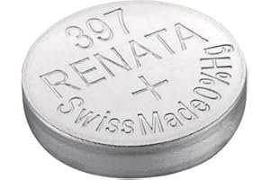 QUZO RENATA 1 x Renata 397 Watch Battery 1.55v SR726SW - Official Renata Watch Batteries