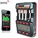 Produktbild SKYRC NC2500 AA/AAA NiMH/NiCd Batterie Charger Ladegerät Analyzer Akku-Tester mit Bluetooth und Mobil App