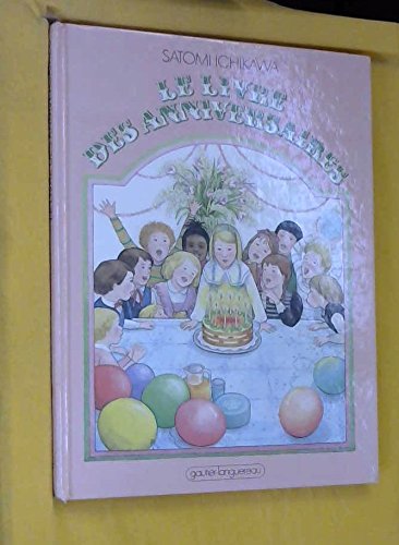 couverture de : Le livre des anniversaires