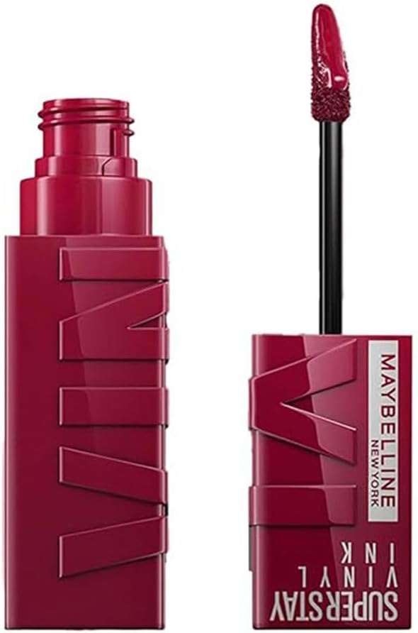 Maybelline New York Super Stay Vinyl Ink Uzun Süre Kalıcı Likit Parlak Ruj 30 Unrivaled