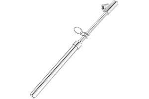 GODESON 1pcs Dual Head Truck Tyre Pressure Gauge,Heavy Duty Pen Tyre Gauge Range 10-150PSI 1-10Bar Dual Head Truck Air Pressure Gauge