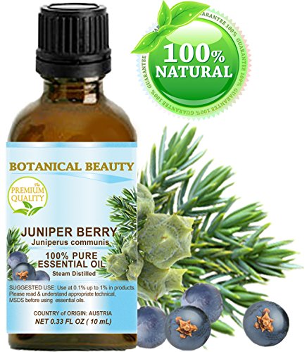 Bacche di ginepro olio essenziale – Juniperus communis. 100% puro grado terapeutico, qualità premium, non diluito. 0.17 fl. oz – 5 ml.