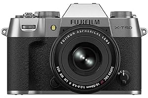 FUJIFILM X-T50 Silver / 16-50mm Kit