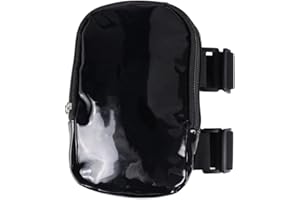 MIOYOOW Thigh Harness Leg Bag, Iridescent Carnival Drop Leg Pouch PU Waterproof Thigh Bag for Halloween Christmas Party Cycling Outdoor