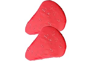 Projects Coprisella per bicicletta, set da 2 pezzi, coprisella per bicicletta, impermeabile, accessorio per bicicletta, da uomo e da donna, coprisella per bicicletta