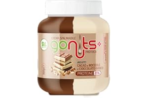 ANDERSON RESEARCH - DAILY LIFE Crema Spalmabile Proteica Gonuts Cacao Nocciole e Cioccolato Bianco, Daily Life Anderson Reasearch, 350 Grammi