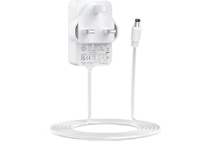 ISISYU 30W Power Adapter for Echo (3rd 4th Gen), Echo Show (2nd Gen), Echo Plus (2nd Gen), Echo Show 8 (1st 2nd 3rd Gen), Echo Show 10, Echo Show 15, Echo Show 21 Charger, 1.5M Power Cord, White