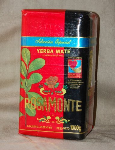 Rosamonte Special Selection Yerba Mate Tea (2.2 lbs/1 kilo) by Rosamonte