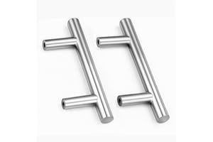 DRENKY 2Pz maniglie in acciaio inossidabile per tirare le pomelli per mobili Con viti Usato per la decorazione domestica della cucina mobilia del gabinetto del cassetto Distanza centrale tra i fori 64 mm