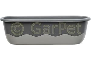 Plastia jardinière à réserve d’Eau MARETA 80 Anthracite foncé + Anthracite Clair