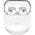 SoundPEATS Clear Dot Wireless Earbuds, Bluetooth Earphones with 10mm Driver, 2 Mics with AI Call Noise Cancellation Headphones, Bluetooth 5.3&Waterproof, 27Hrs, Game Mode, PeatsAudio App Control