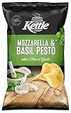  Hervidor de agua Mozzarella con Albahaca Y Pesto de Chips 175gm x 12