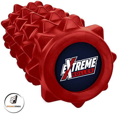 Massageroller, hohe Dichte, für verspannte Muskeln, trainiert und massiert Rücken, Beine & Arme – Für Pilates, Crossfit, Yoga, Laufen, Physiotherapie und Sport - 8