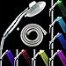 Produktbild Led duschkopf mit schlauch 1.5m/farbwechsel 7/3 Funktion Handbrause Dusche set (7 Farben) (7 colors)