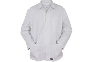 Carson Classic Workwear Arbeitsjacke aus reiner Baumwolle, 1 Stück, 56, weiß, KTH709J.W