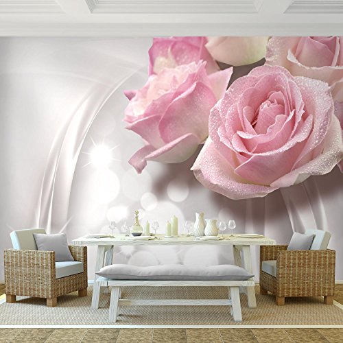 Fototapete Rosen 352 x 250 cm – Vliestapete – Wandtapete – Vlies Phototapete – Wand – Wandbilder XXL – !!! 100% MADE IN GERMANY !!! Runa Tapete 9129011a - 2