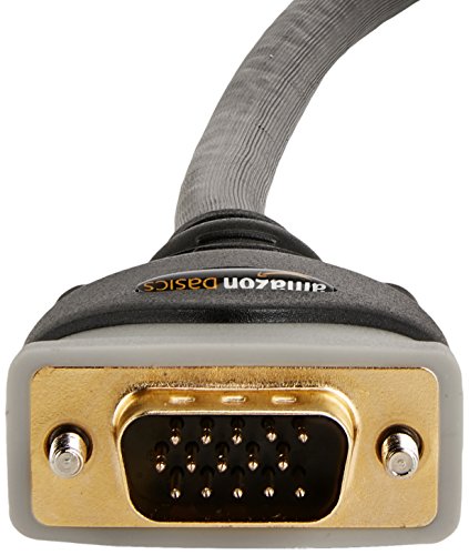 AmazonBasics VGA-auf-VGA-Kabel, 3 m, 15-polig (Full HD 1080p) - 2