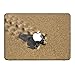 Produktbild Wilde Tiere 10039, Ochse, Skin-Aufkleber Folie Sticker Laptop Vinyl Designfolie Decal mit Ledernachbildung Laminat und Farbig Design für Apple MacBook Pro 13"