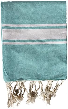 Quality Cotton Hammam Towel - Ibiza Blue - 100 x 180 cm