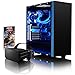 Produktbild VIBOX VR Gaming PC - Voxel VGL570-1 + Oculus Rift VR Bündel - 4,2GHz Intel i5 Quad Core CPU, GTX 1070, leistungsfähig, Wassergekühlter Desktop Gamer Computer mit Spielgutschein, Blau Innenbeleuchtung und lebenslange Garantie* (Intel i5 7600K Kabylake Quad 4-Core Prozessor CPU, Nvidia GeForce GTX 1070 8GB Grafikkarte, 8GB Crucial Ballistix 2400MHz RAM, 1TB HDD Festplatte, Alphacool Eisbaer Wasserkühler, 600W 85+ Netzteil, NZXT Gehäuse, Z270 Mainboard, Ohne Windows Betriebssystem)