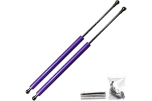 JINGLINGKJ Hood Struts for Leon MK3 5F 2012-2020 Front Bonnet Gas Dampers Lift Supports Modify No Drilling TWO YEARS WARRANTY (Purple Carbon Fiber)