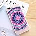 Produktbild Warmman Kunsthandwerk Mandalas Zubehör Kreatives gemaltes Mandala-Muster-Handy Shell Iphone7 / 8 TPU weiche Shell-schützende Abdeckung (32, Iphone7 / 8)