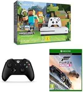 Xbox One S (500GB) with Minecraft + Controller + Forza Horizon 3