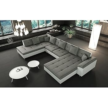 Tendencio Canapé Dangle Xxl Panoramique Angle Gauche Gris