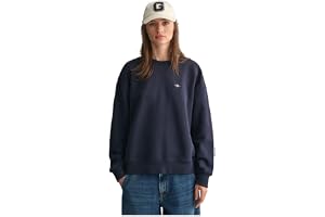 GANT dam Sköld C-neck Sweat Tröja