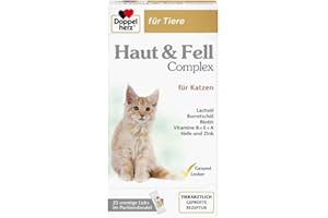 DOPPELHERZ für Tiere Haut&Fell Compl.Port.B.f.Kat. 25 St